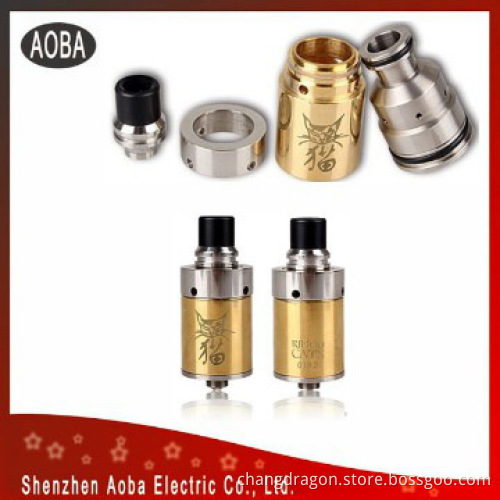2014 most fashionable big vapor cat atomizer rda